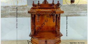 Sheesha Wooden Handcraft Mandir
