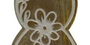 Wooden Rabbit Decorative Statue