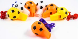 Football Plastic Whistle