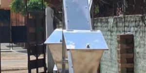 Vertical Screw Conveyor Machine