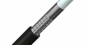 Aluminium Black HLF 300 Coaxial Cable