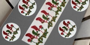 Designer Christmas Special Table Runner with Mat