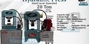 JP Gold Coin Pressing 20 Ton Hydraulic Press Machine