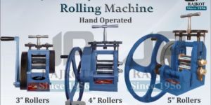 JP Hand Operated Electric Jewellery Wire and Sheet Rolling Machine