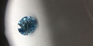 Blue Round Cvd Diamond