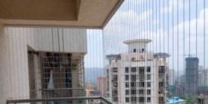 Stainless Steel Apartment Invisible Grill