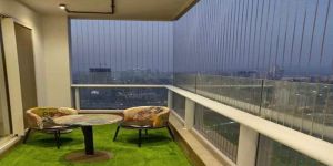 Stainless Steel Balcony Invisible Grill