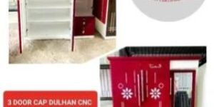 Capella Modern 3 Door Steel Almirah