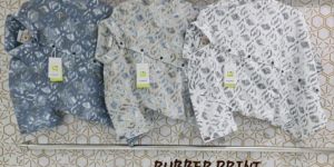 Mens Rubber Printed Shirts
