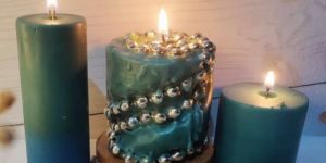 Soy Wax Pillar Scented Candle