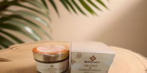 24k Gold and Saffron Cream