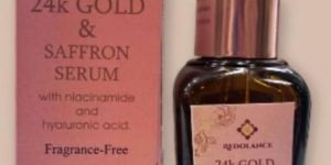 24k Gold and Saffron Serum