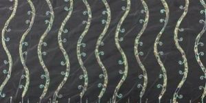 Embroidered Net Butta Fabric