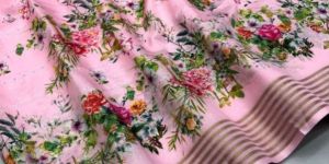 Digital Printed Linen Saree