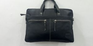 Cow Hunter Leather Laptop Bag