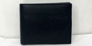 GW005 Mens Black Leather Wallet