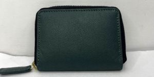 Ladies Green Leather Wallet
