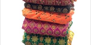 5mm Net Star Chokdi Fabric