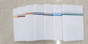 Mens Regular Wear Small Border Cotton Dhoti