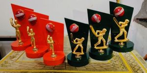 Cricket Wooden Trophy