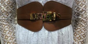 Ladies Designer Leather Waist Belt