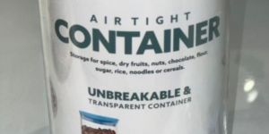 Household Plastic Container