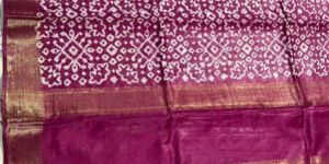 Batik Print Cotton Saree
