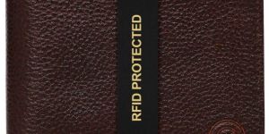 SCHARF Georgia Men's Leather RFID Pocket Wallet (Brown), Free Size