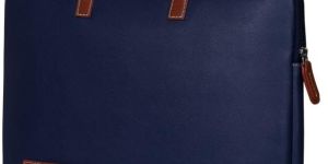 SCHARF TOP HANDLE VEGAN LEATHER LAPTOP BAG