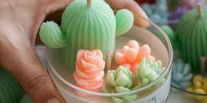 Mini Cactus Candles