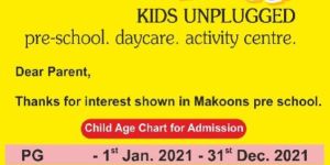 Junior Kg Class Education Service