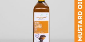 Wood Cold Pressed Mustard Oil