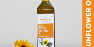 Wood Cold Pressed Sunflower Oil