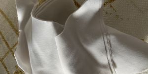 White Polyester Cotton Fabric