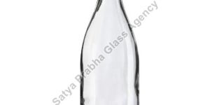 750 Ml Transparent Wine Glass Bottle