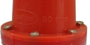 PP Red Nut Bolt Check Valve