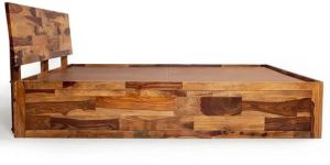 Sheesham Wood Queen Bed