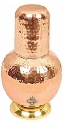 Hammered Copper Surahi