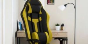 Aplha Footrest Edition Yellow Rekart Gaming Chair