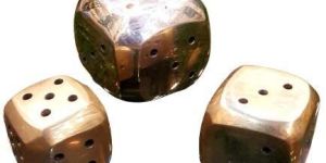Brass Dice Incense Burners