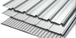 Mild Steel Tata Durashine Satin Silver Metal Roofing Sheet