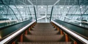 Escalator Glass