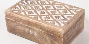 Carved Wooden Box