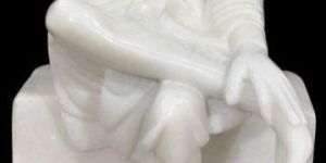 12 Inch Marble Sai Baba Statue
