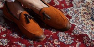 Handmade Leather Loafer Shoes