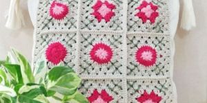 Crochet Cushion Cover