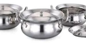 Steel Finish Handi Set