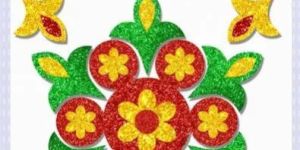 Diwali Rangoli Art Sticker