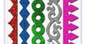 Glitter Border Sticker
