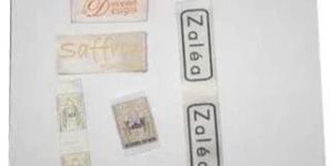 Woven Satin Fabric Label